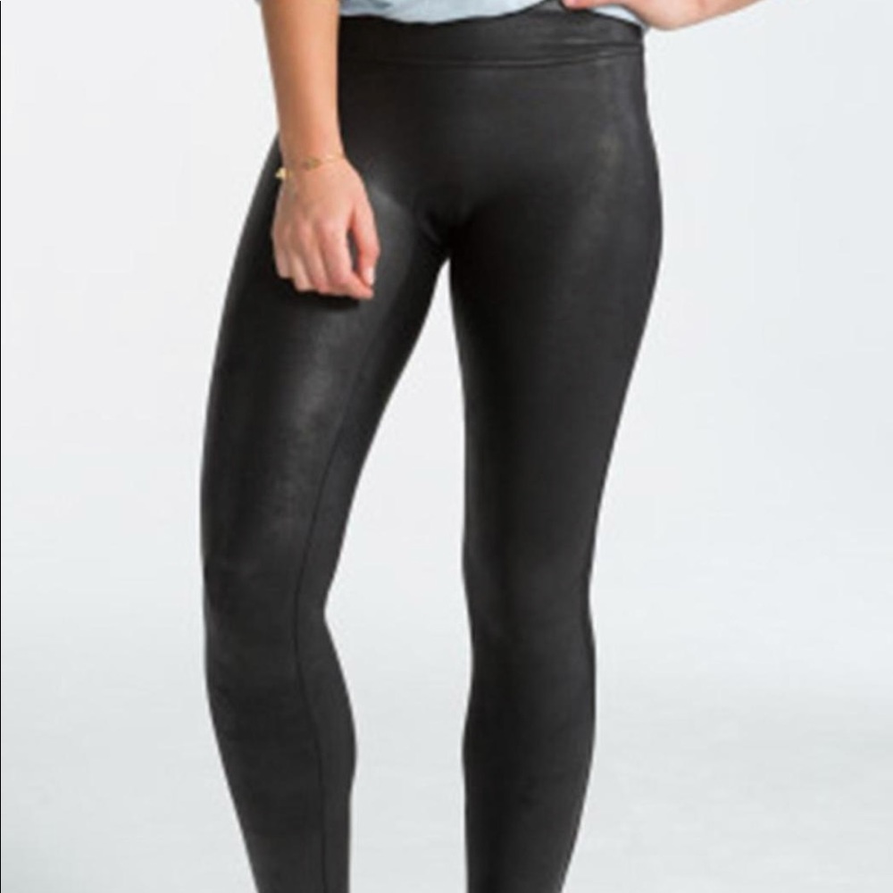 Faux Leather Leggings -Express